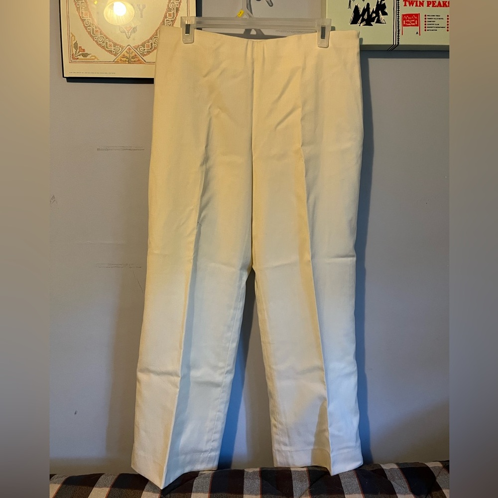 Vintage cream Chadwick's wool trousers